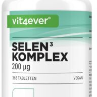 Vit4ever Selenio 3 volte complesso – 365 compresse – fronte