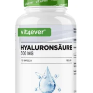 Vit4ever Acide hyaluronique – 120 gélules – face avant