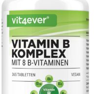 Vit4ever Complesso vitaminico B – 365 compresse – fronte