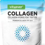 Vit4ever Poudre de collagène – 1000 g – face avant