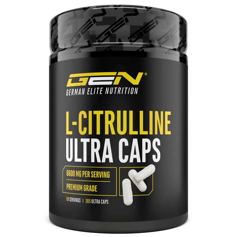 GEN L-Citrulline Ultra – 365 cápsulas – frente