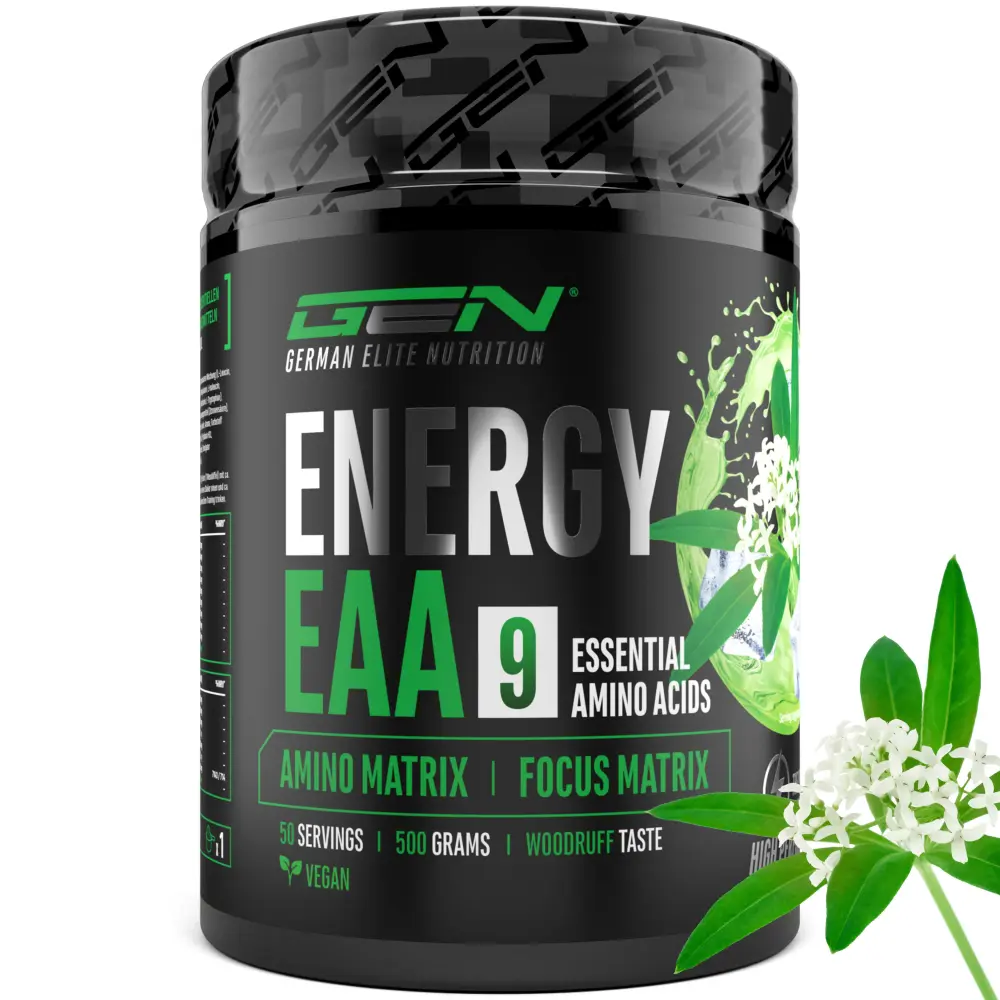 GEN EAA Energy Mix – 500 g – various flavours – Woodruff
