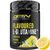 GEN Flavoured L-glutamine – 750 g – various flavours – Lemon