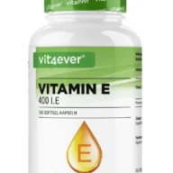 Vit4ever Vitamin E 400 I.E. – 365 Kapseln – Vorderseite