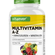 Vit4ever Multivitaminico A-Z – 365 compresse – fronte
