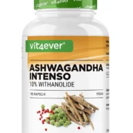 Vit4ever Ashwagandha Intenso Extrakt – 180 Kapseln – Vorderseite