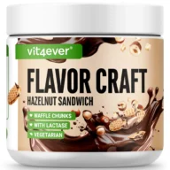 Vit4ever Aromi in polvere Flavour Craft – 250 g – gusti diversi – Hazelnut Sandwich