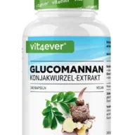 Vit4ever Glucomannan (konjac root) – 240 capsules – front