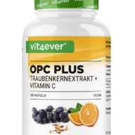 Vit4ever OPC + Vitamine C – 365 gélules – face avant