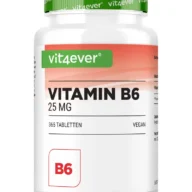Vit4ever Vitamin B6 – 365 Tabletten – Vorderseite