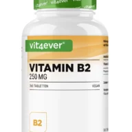 Vit4ever Vitamin B2 – 365 Tabletten – Vorderseite