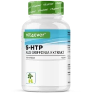 Vit4ever 5-HTP – 100 mg – 180 Kapseln – Vorderseite