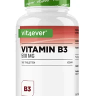 Vit4ever Vitamin B3 – 365 Tabletten – Vorderseite
