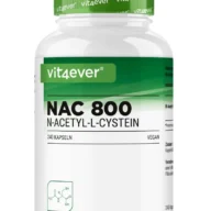 Vit4ever NAC 800 – N-acétyl L-cystéine – 240 gélules – face avant