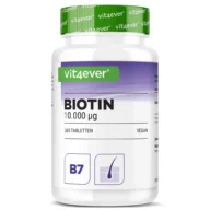 Vit4ever Biotin – 365 Tabletten – Vorderseite