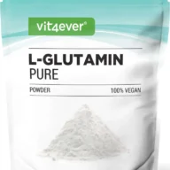 Vit4ever L-glutamina em pó – 1000 g – frente